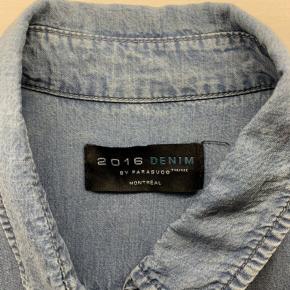 Parasuco Jeans-Like Long Shirt Size Small - Picture 2 of 11